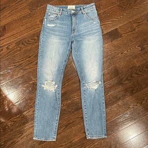 Rollas Miller mid-high rise slim jeans size 27